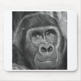 Gorilla sucking fingers MousePad2  指しゃぶりのゴリラトートバッグ Mousepad