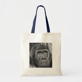 Gorilla sucking fingers Tote bag2  指しゃぶりのゴリラトートバッグ Tragetasche
