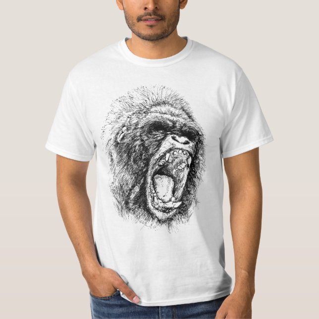 Gorilla T-Shirt (Vorderseite)