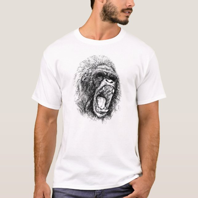 Gorilla T-Shirt (Vorderseite)