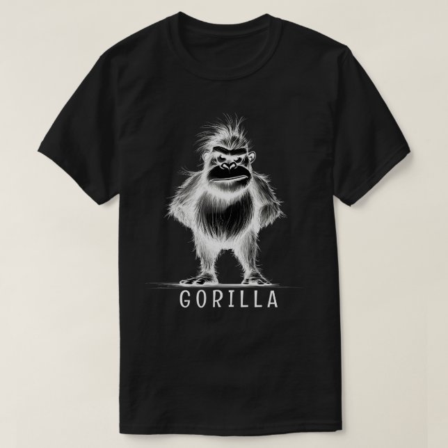 Gorilla T-Shirt (Design vorne)