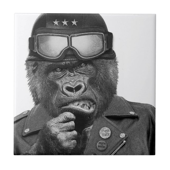 Gorilla-Typ Fliese (Vorderseite)