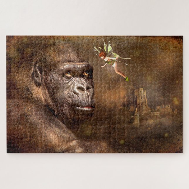 Gorilla und Fairy Puzzle (Horizontal)