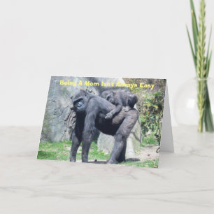GORILLA UND KIND KARTE