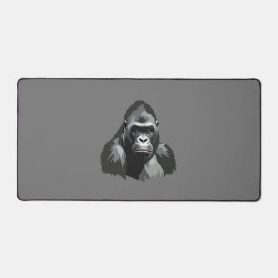 Gorilla Vector Graphic Art Portrait Animal Spirit Schreibtischunterlage