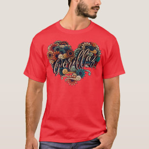 Gorilla VIGNETTE VINTAG FARBE T-Shirt