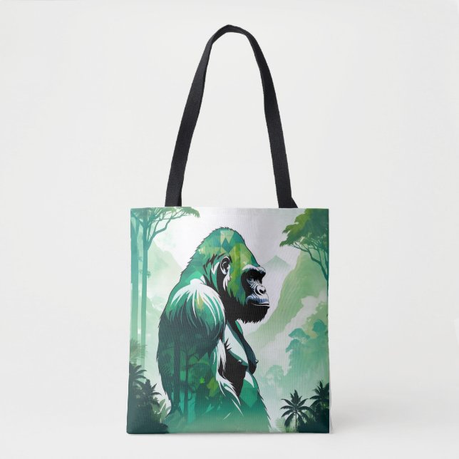Gorilla Wildtiere Natur Dschungel (Vorderseite)