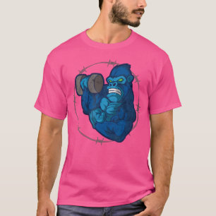 Gorilla Workout Besengewicht Bodybuilding T-Shirt