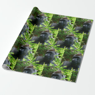 Gorilla Wrapping Paper Geschenkpapier