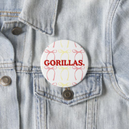 Gorillas-Bogenknopf Button