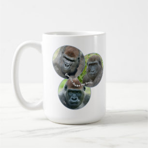 Gorillas bringen mich zum Lächeln Kaffeetasse