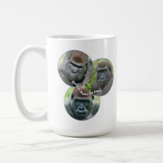 Gorillas bringen mich zum Lächeln Kaffeetasse