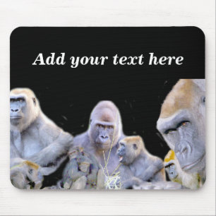 Gorillas & Chimpanzes_ Mousepad