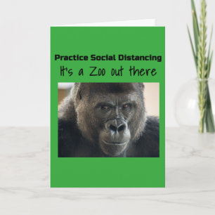 Gorillas im Riot von Midst Corona am Funnycomb Karte