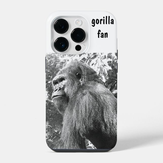 Gorillas  iPhone hülle (Rückseite)