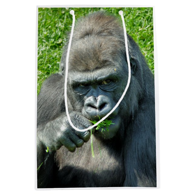 GORILLAS MITTLERE GESCHENKTÜTE (Vorderseite)