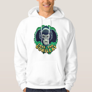 Gorillas rett - Zitat zur Erhaltung der Umwelt Hoodie