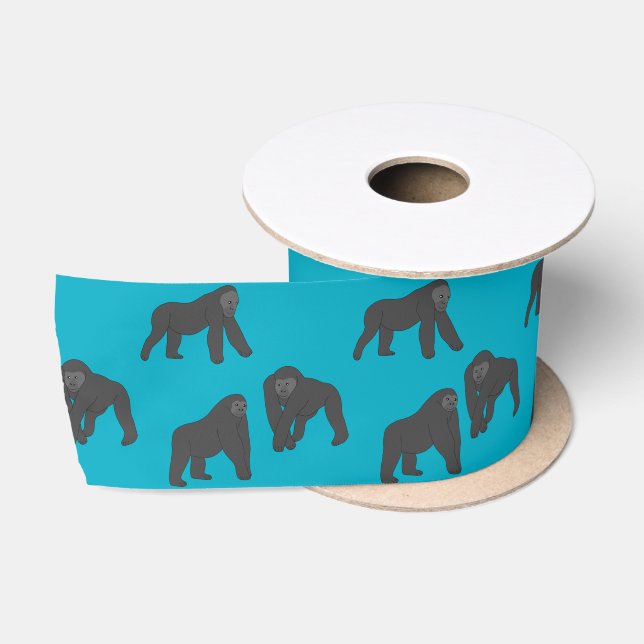 Gorillas Satinband (Spule)