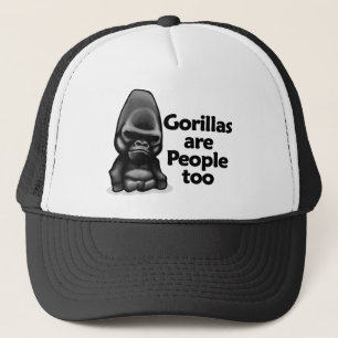 Gorillas sind Leute auch Truckerkappe
