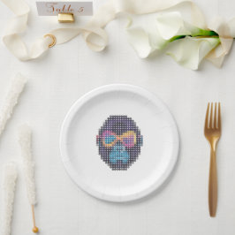 GORILLUMINATE D401 white Pappteller