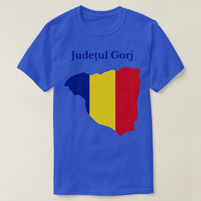 Gorj Landkreis Rumänien T-Shirt (Design vorne)