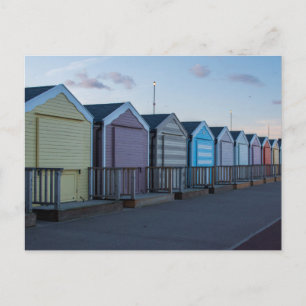 Gorleston Strandhütten Postkarte