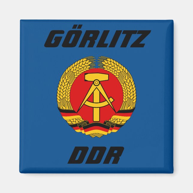 Gorlitz, DDR Magnet (Vorne)