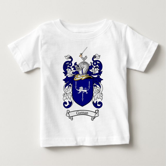 GORMAN FAMILIENWAPPEN - GORMAN WAPPEN BABY T-SHIRT (Vorderseite)
