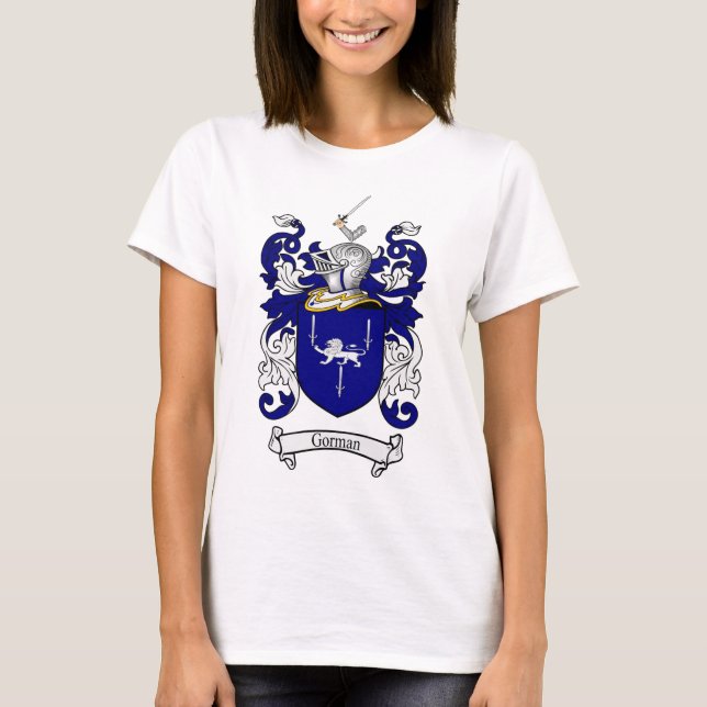 GORMAN FAMILIENWAPPEN - GORMAN WAPPEN T-Shirt (Vorderseite)