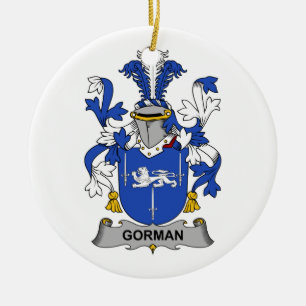 Gorman Familienwappen Keramikornament