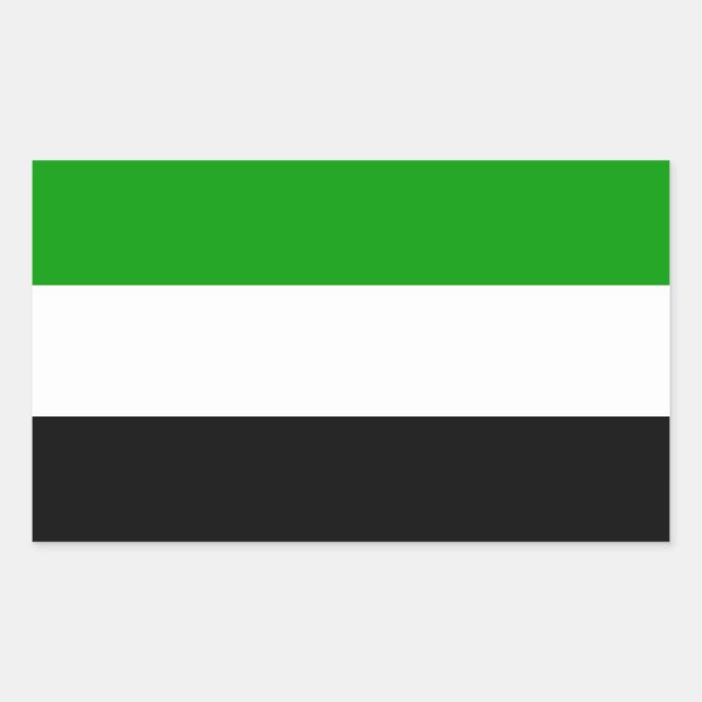 Gorno Badakhshan Fahne Staat Tadschikistan Region  Rechteckiger Aufkleber (Vorderseite)