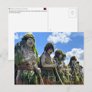 Goroka, Papua-Neuguinea Reise-Postkarte Postkarte