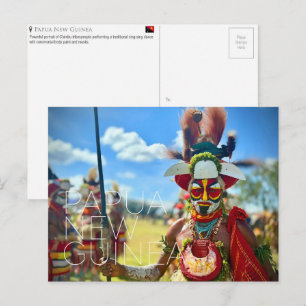 Goroka, Papua-Neuguinea Reise-Postkarte Postkarte