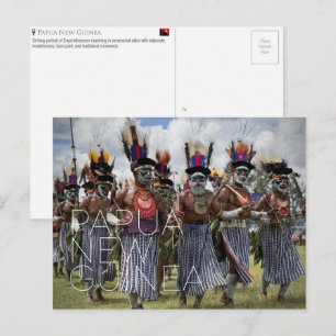 Goroka, Papua-Neuguinea Reise-Postkarte Postkarte
