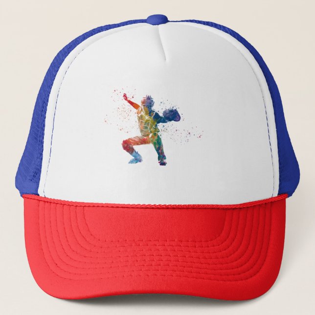 Gorra De Camionero-Baseballspieler Truckerkappe (Vorderseite)