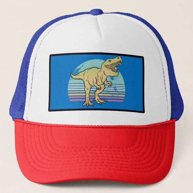 Gorra dinosaurio truckerkappe (Vorderseite)