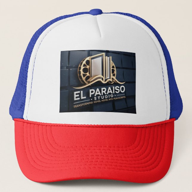 Gorra El Paraiso Studio Truckerkappe (Vorderseite)
