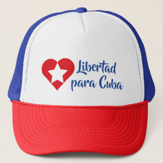 Gorra Libertad para Cuba Truckerkappe
