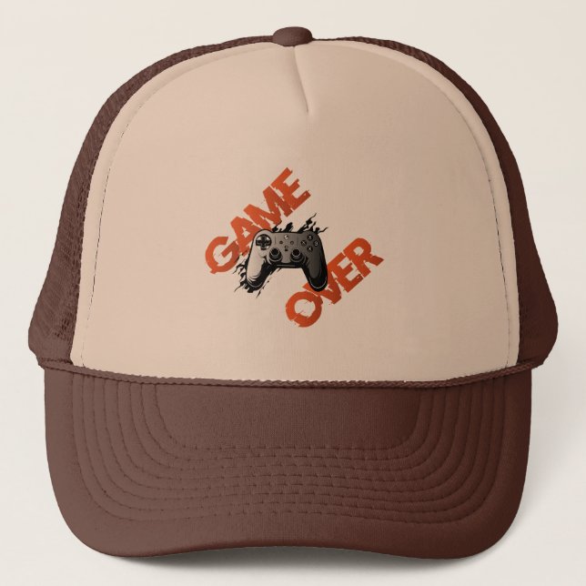 Gorra muy atractiva - Game Over Truckerkappe (Vorderseite)