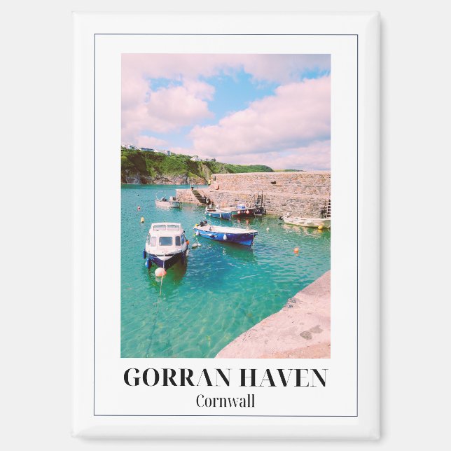 Gorran Haven, Cornwall, England Magnet (Vorderseite)