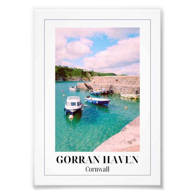 Gorran Haven, Cornwall Fotodruck (Vorne)