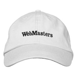 Gorras WebMasters Bestickte Baseballkappe