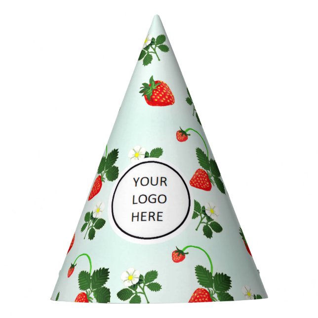 Gorro De Fiesta Strawberries Partyhütchen (Vorderseite)