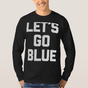 Go's Blue Sport Sprichwort Mama Papa Mannschaft Sp T-Shirt