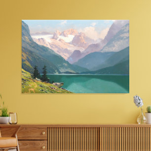 Gosausee mit Dachstein Leinwanddruck