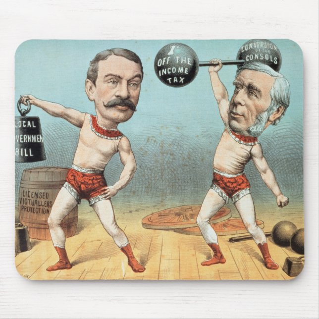 Goschen und Ritchie, das Meister-Gewicht Mousepad (Vorne)