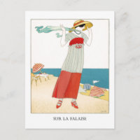 Gose French Art Deco Fashion Illustration