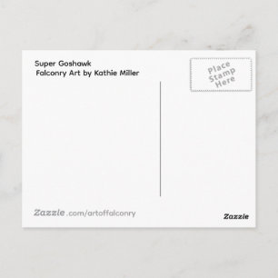 Goshawk Cartoon (ab $10.55) Postkarte