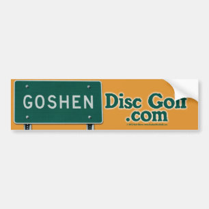 Goshen Disc-Golf-Autoaufkleber Autoaufkleber