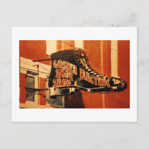 Goshen Electric Shoe Shop - One Postkarte